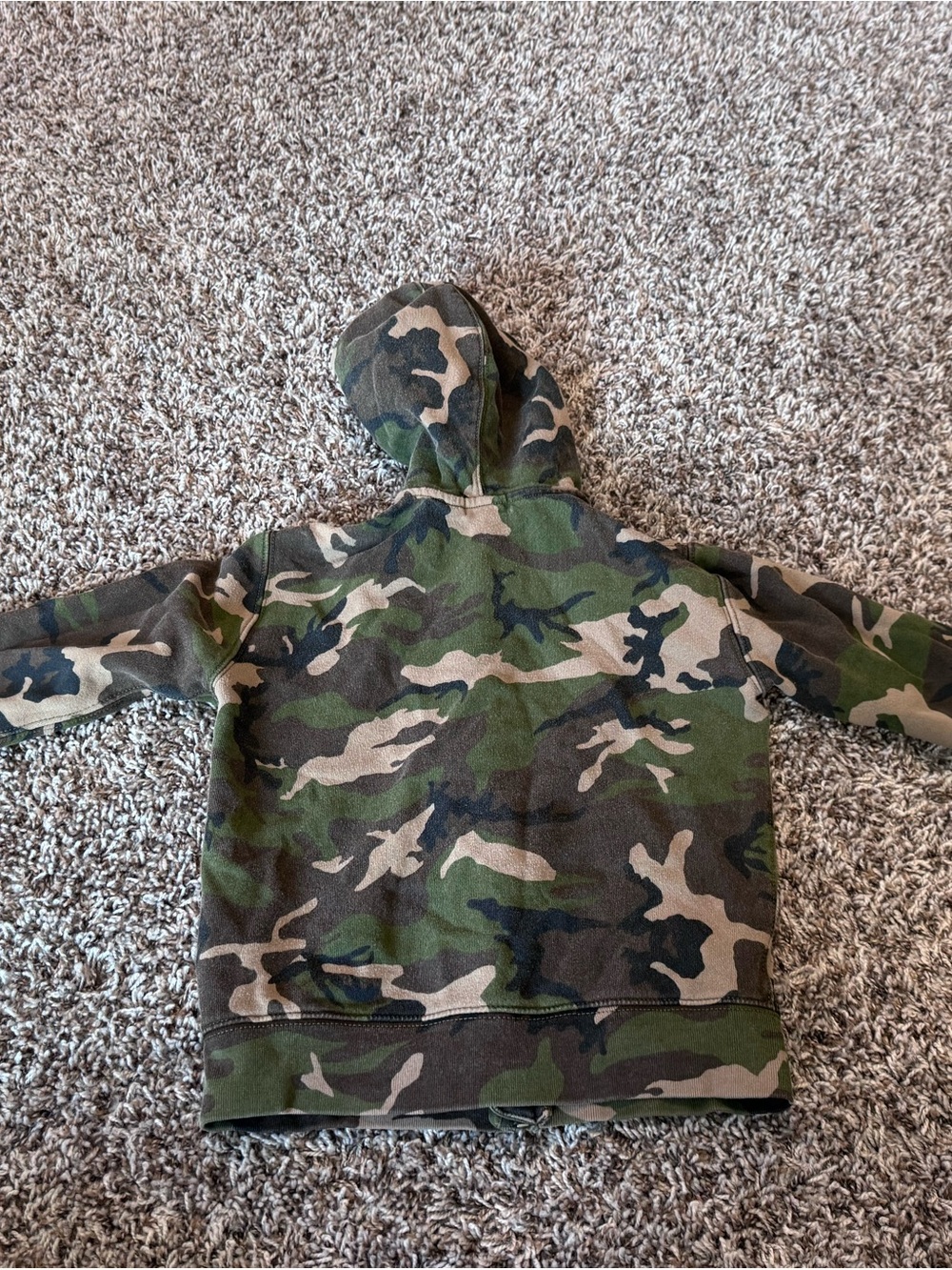Polo Ralph Lauren Hoodie Boys Camo Zip Up Sweatshirt 7 - Picture 3 of 5
